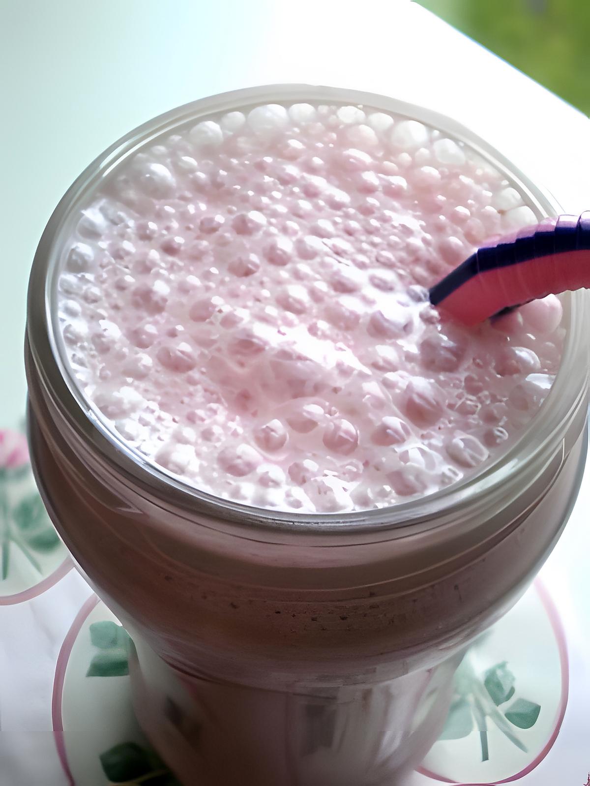 recette Lassi fraise rhubarbe