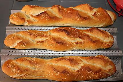 recette BAGUETTE DE PAIN