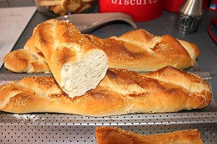 recette BAGUETTE DE PAIN