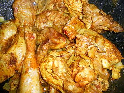 recette Poulet au curry