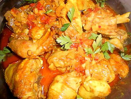 recette Poulet au curry
