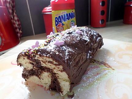 recette Gateau roulé au banania