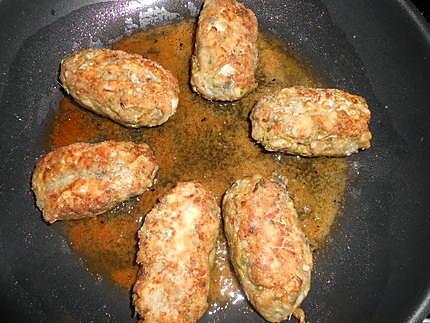 recette Croquette de sardines