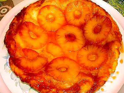 recette tatin à l'ananas