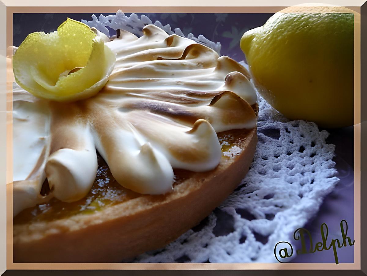 recette Tarte au citron