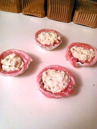 recette Crotins lard chevre