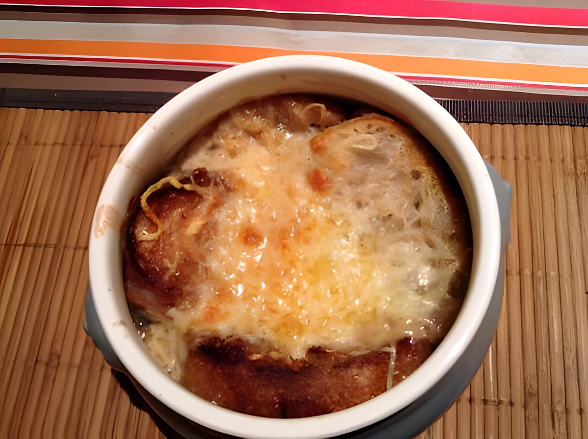 recette Soupe Gratinée aux oignons