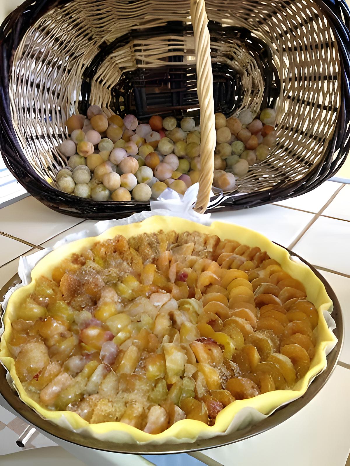 recette Tarte aux mirabelles