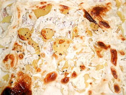 recette Gratin savoyard au lard