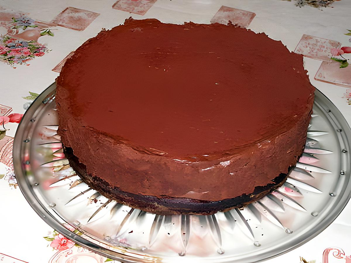 recette Gâteau mousse au chocolat délicieux