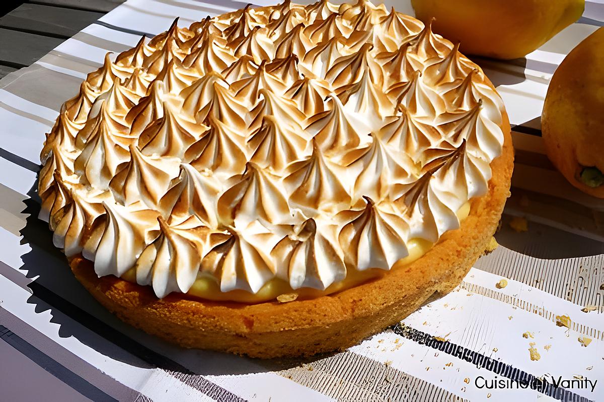 recette Tarte au citron meringuée