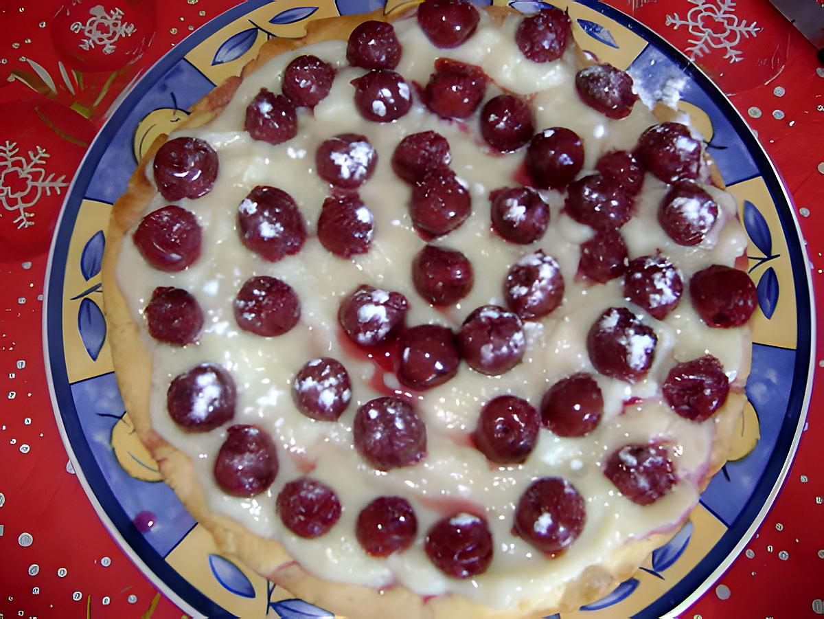 recette tarte aux cerises