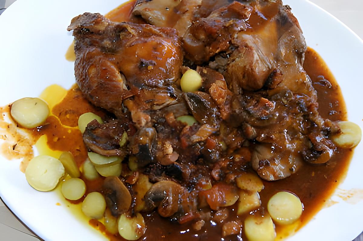 recette Lapin chasseur