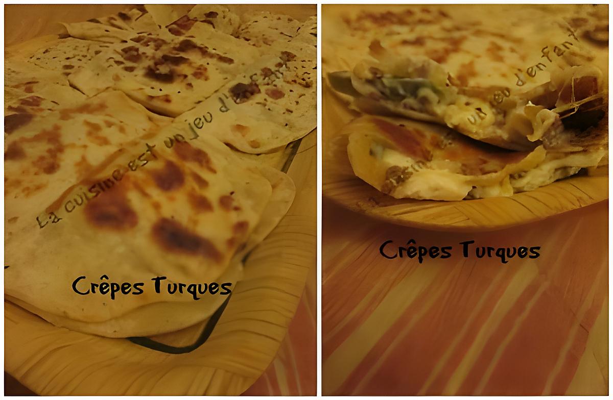 recette Crêpes Turques