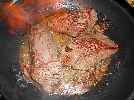 recette Steak aux trois poivres