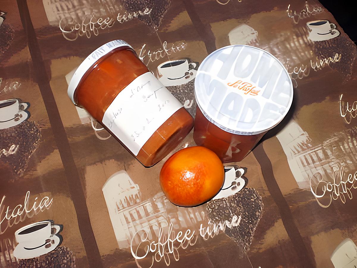 recette confiture d'oranges sanguines