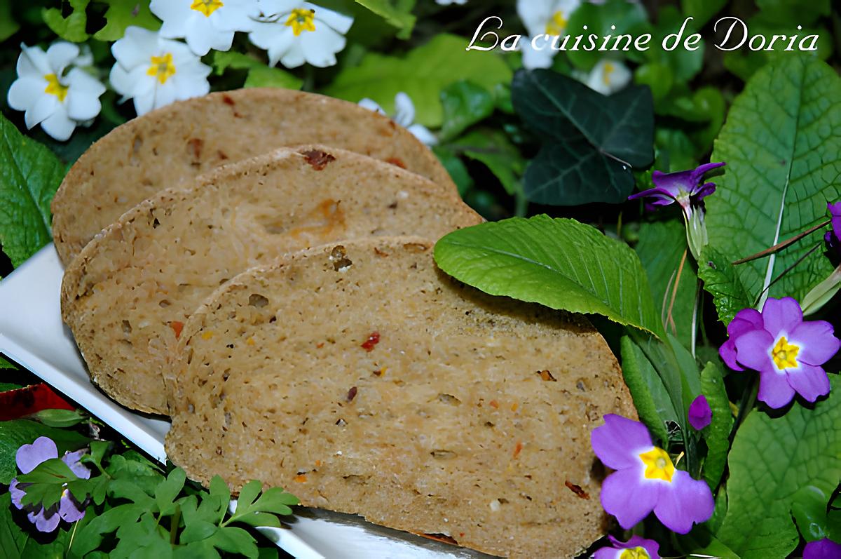 recette Pain au pesto et tomates séchées