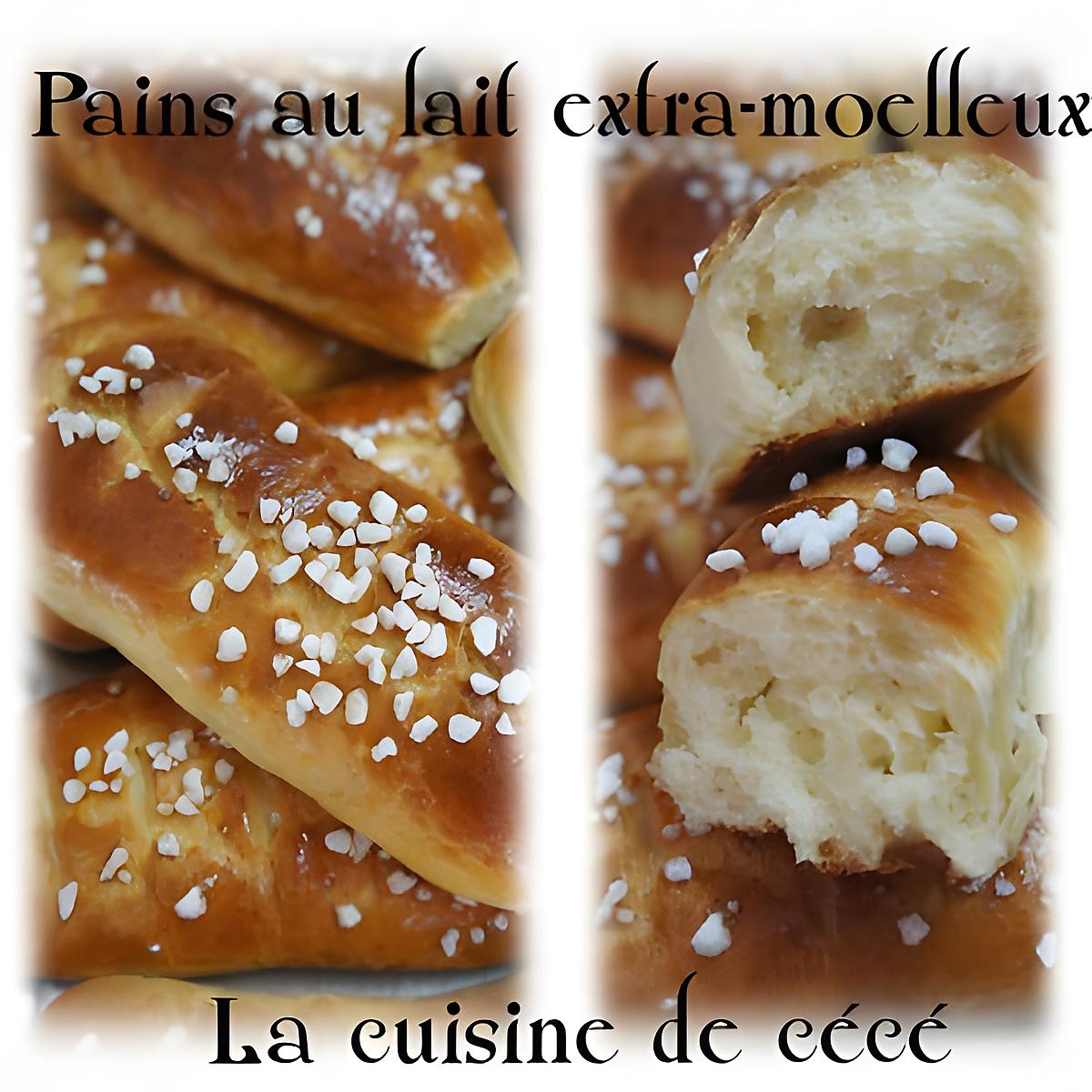 recette Pains au lait extra-moelleux