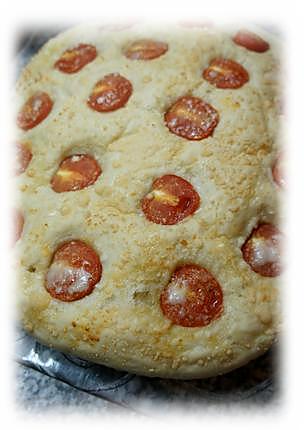 recette Focaccia aux tomates cerise