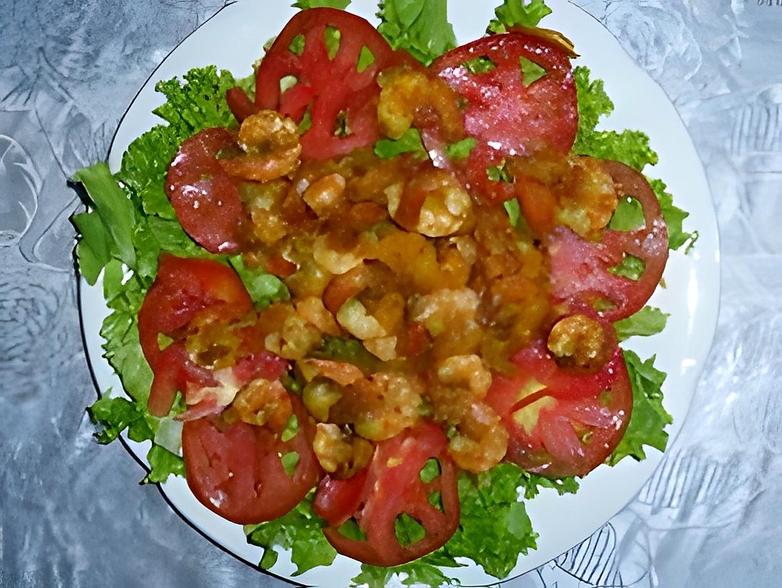 recette salade en bouche