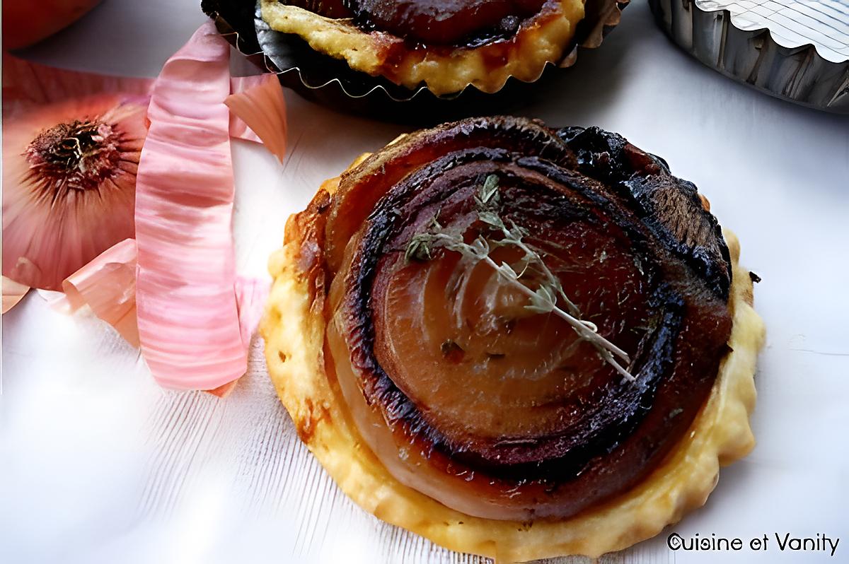 recette Tatins d’oignons caramélisés