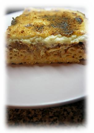 recette Pastitsio