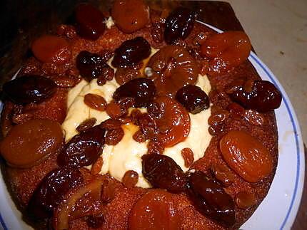 recette Savarin aux fruits confits