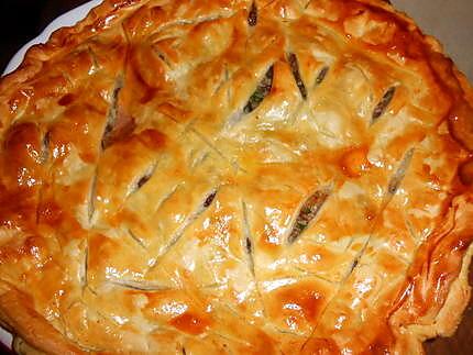 recette Tourte au confit de canard