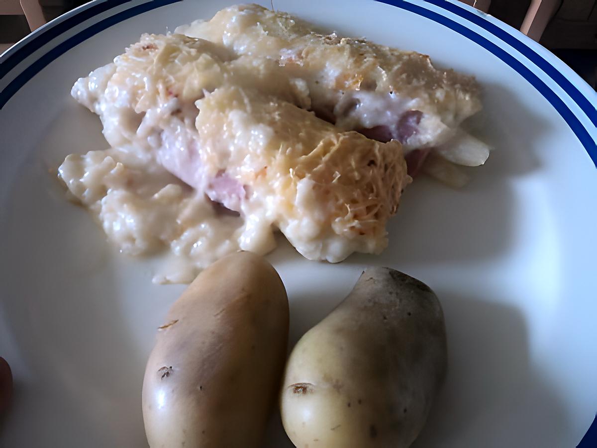 recette Gratin d asperge et jambon