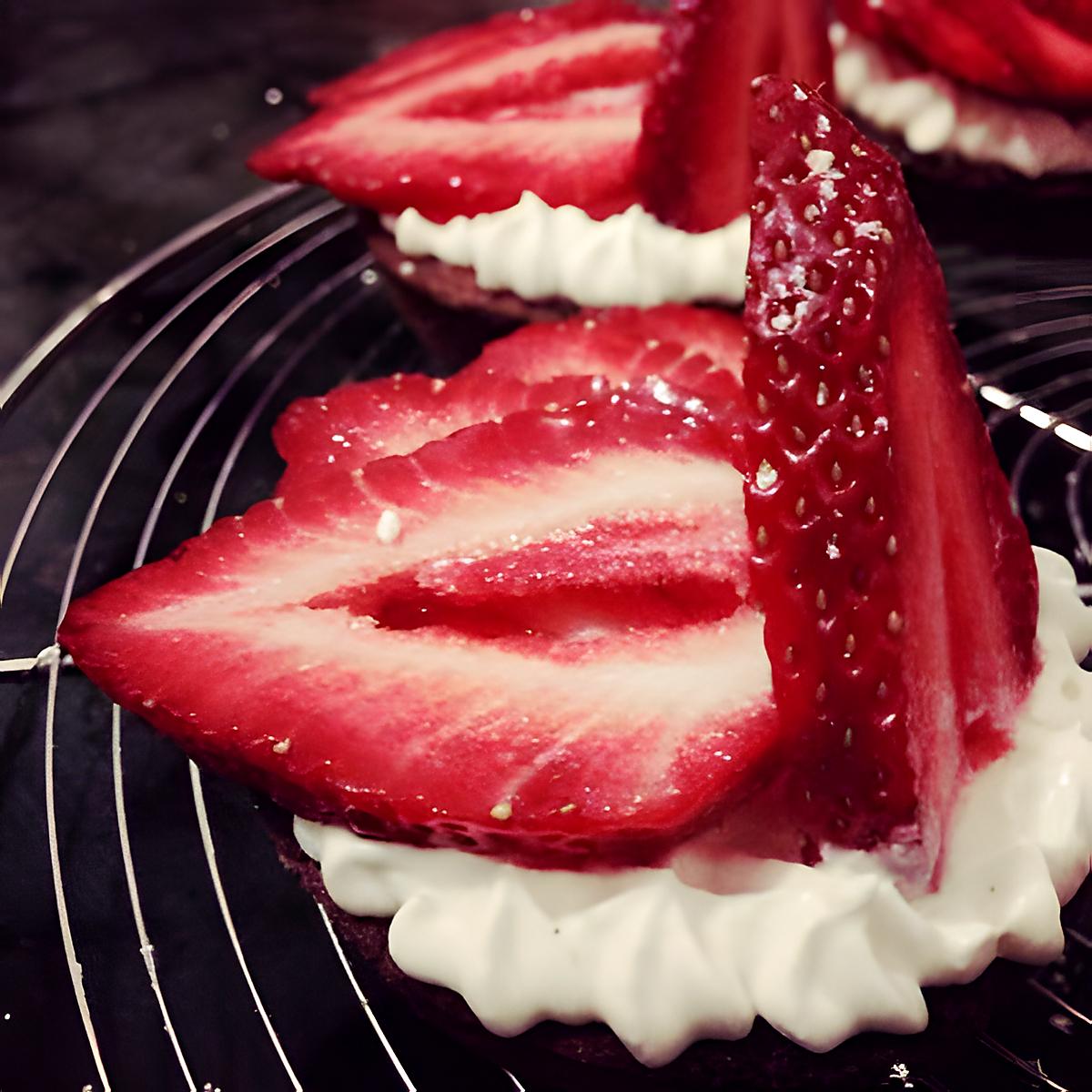 recette Tartelettes aux fraises