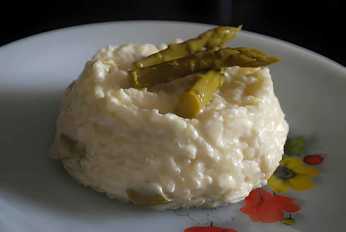 recette risotto aux asperges vertes et mascarpone