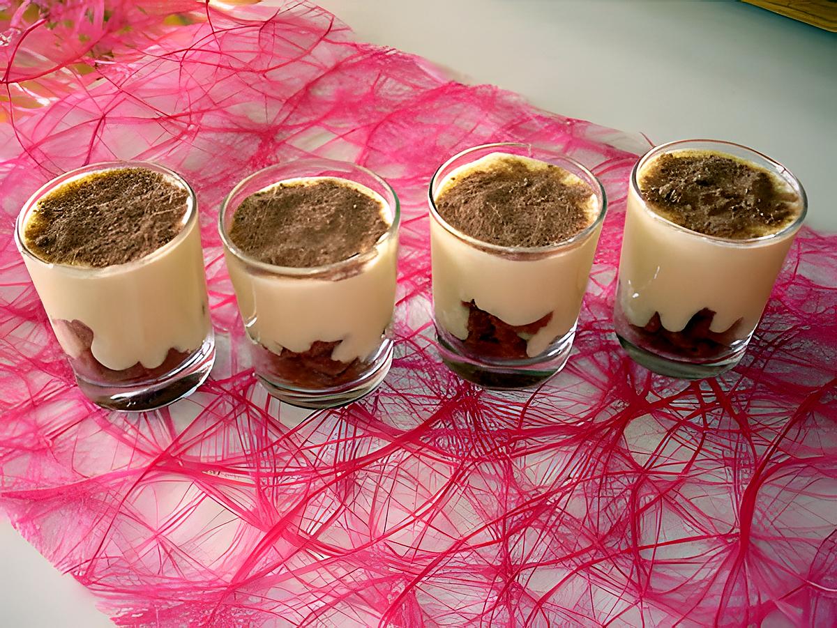 recette Tiramisu au chocolat blanc