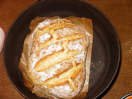 recette pain blanc en cocotte