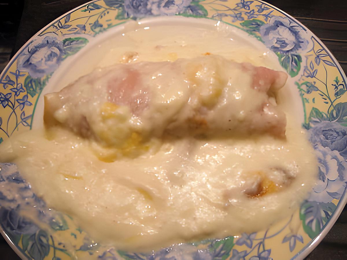 recette endives sauce reblochon