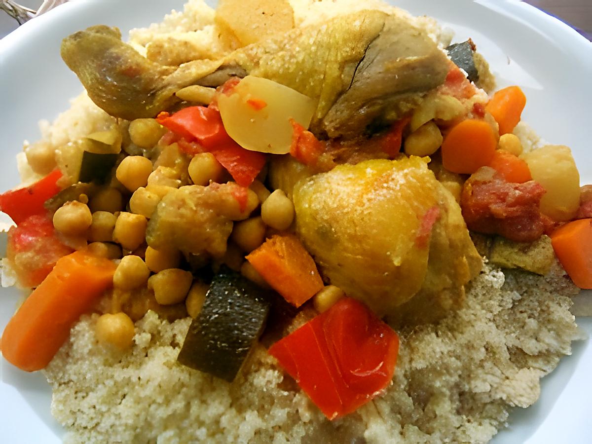 recette Couscous à la volaille