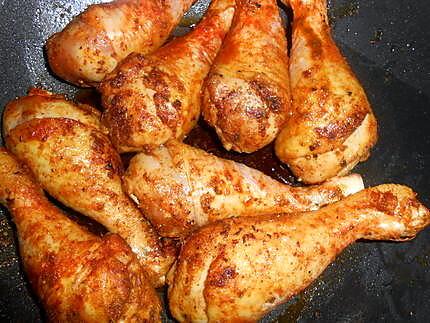 recette Pilons de poulet au four