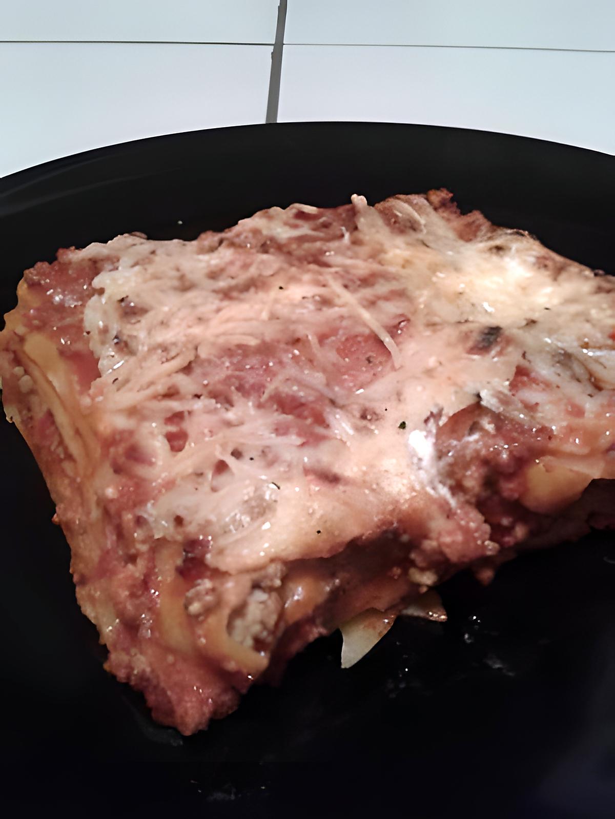 recette mes lasagnes au foie gras