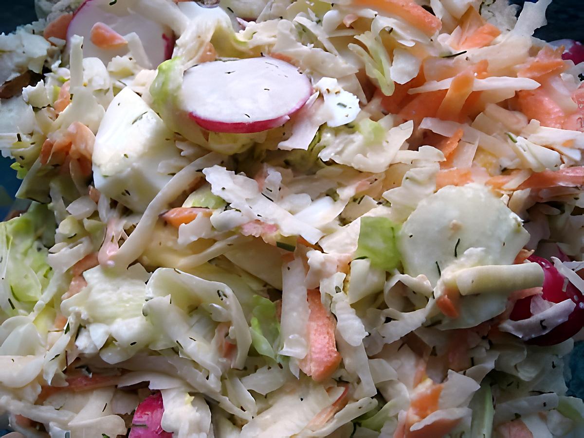 recette Salade au chou navet