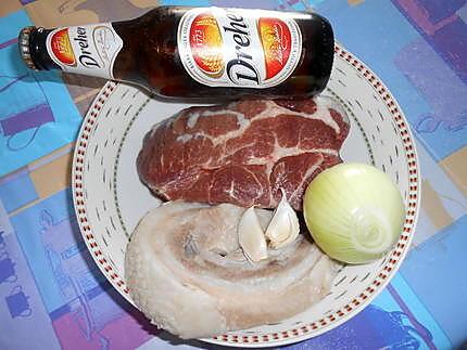 recette MAIALE  ALLA  BIRRA