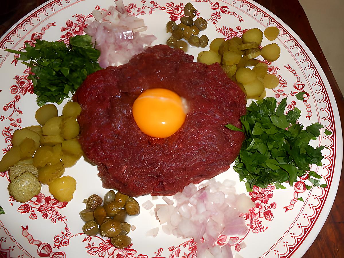 recette Steak tartare de cheval