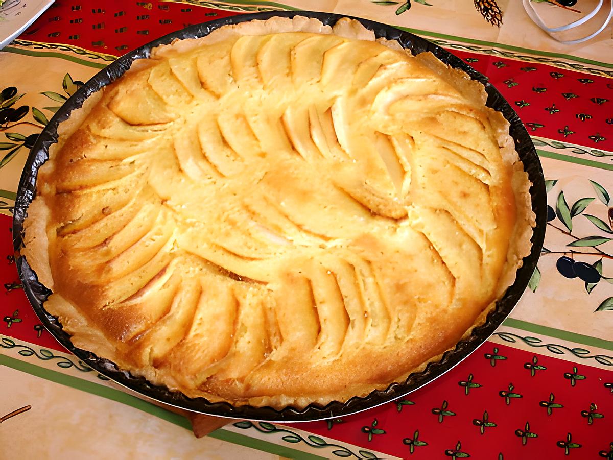 recette tarte normande aux pommes