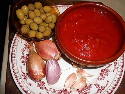 recette Langue de boeuf sauce aux olives