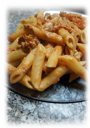 recette Penne au thon et à la tomate