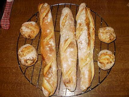 recette baguettes faites maison,