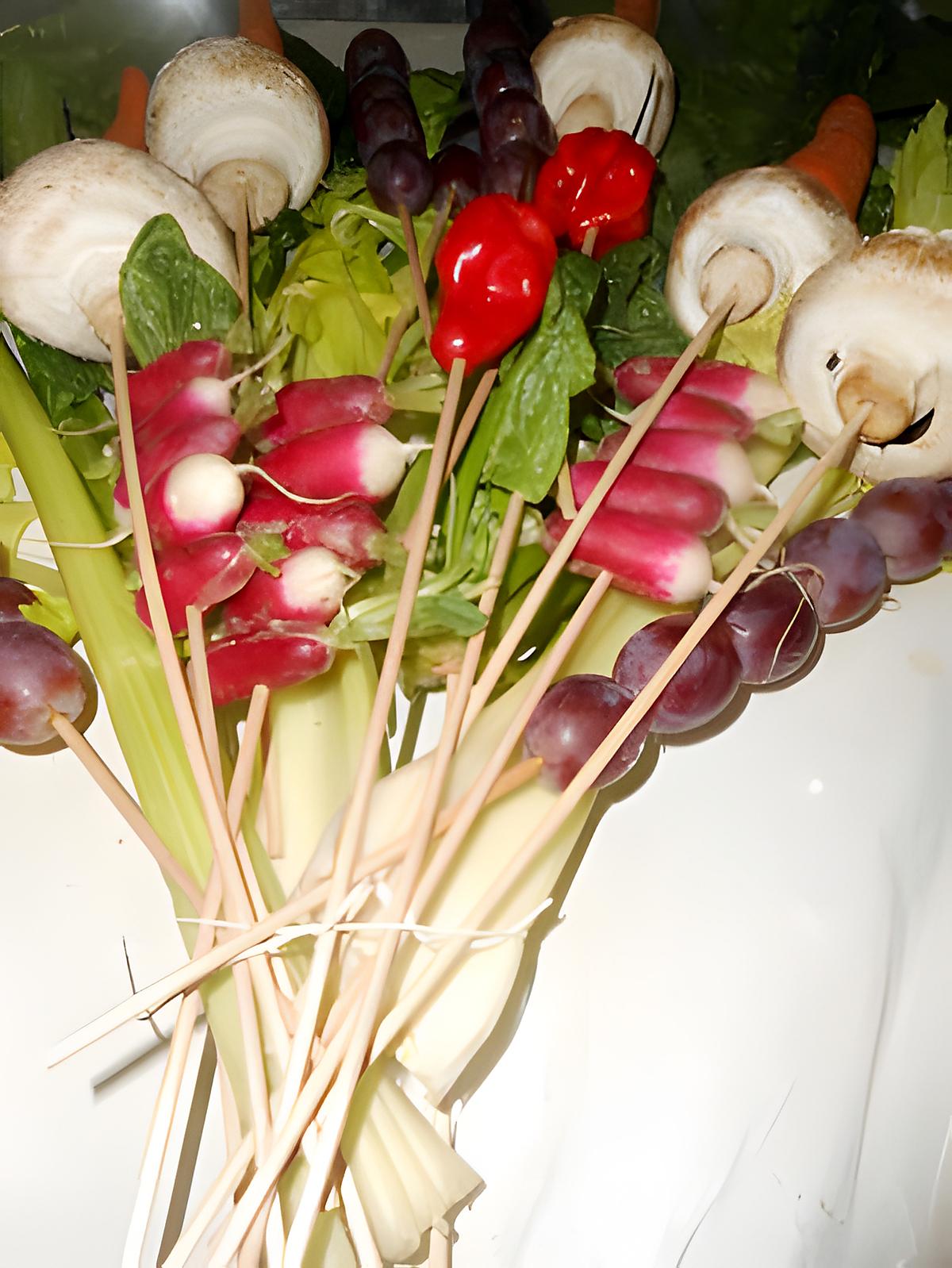 recette Bouquet de légumes