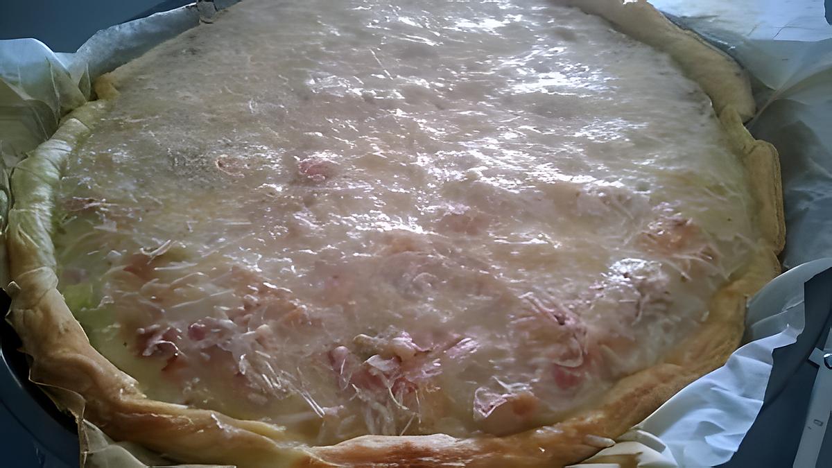 recette QUICHE POIREAUX