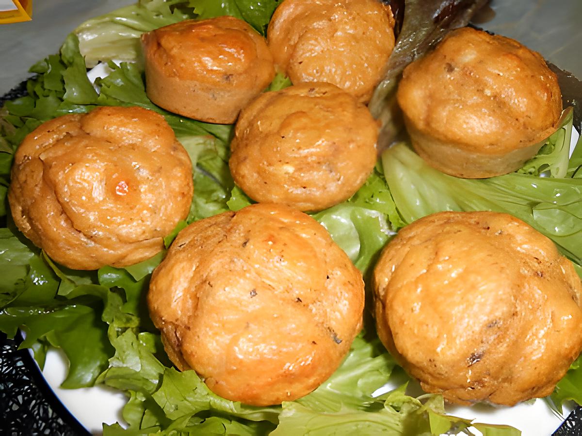 recette Muffins sardine a la tomate et fromage