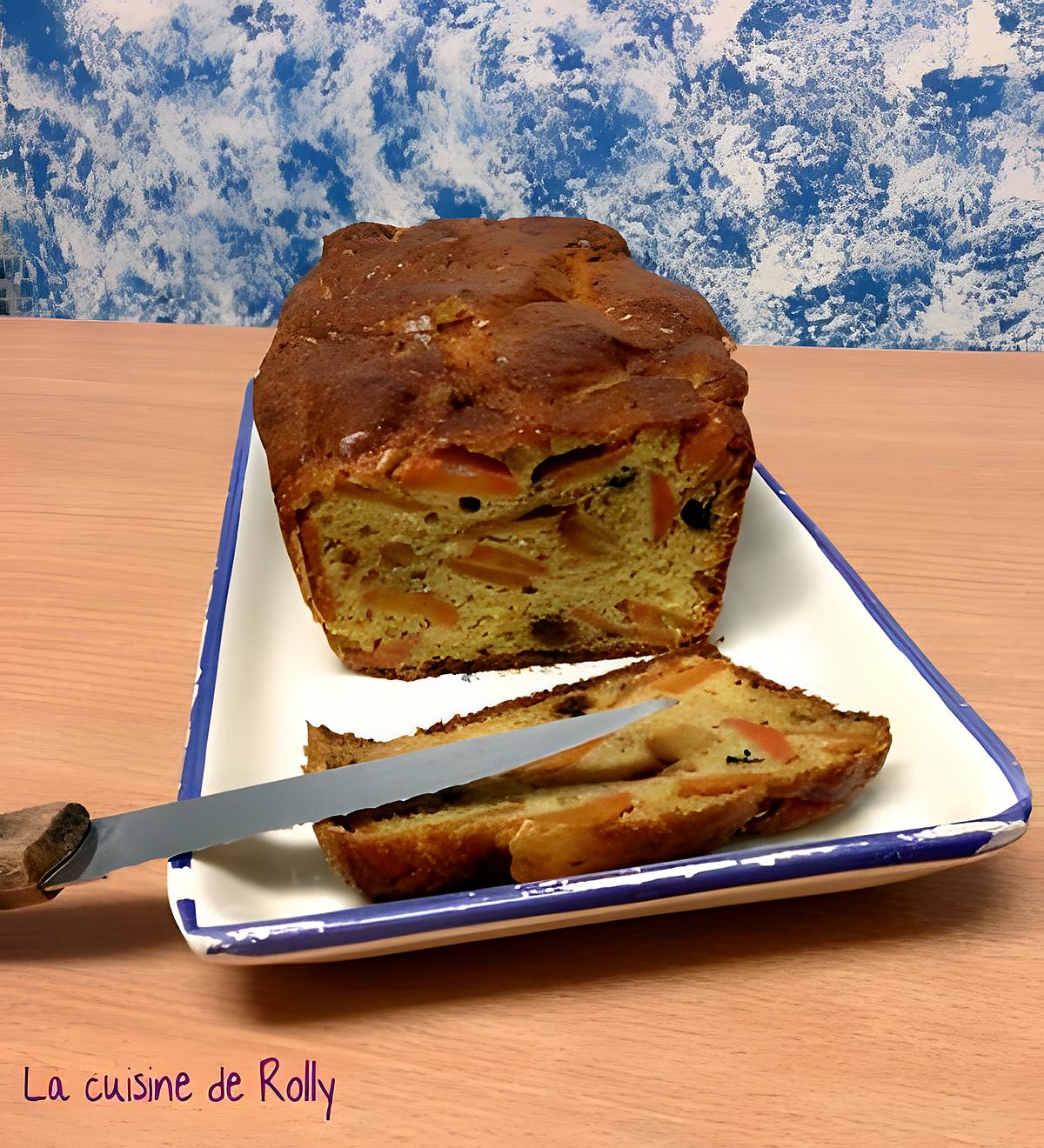 recette Cake carottes, raisins et cannelle