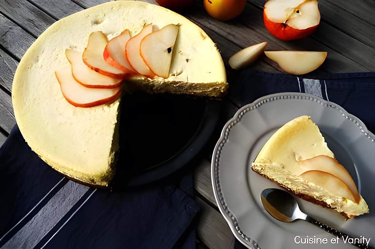 recette Cheesecake à la poire