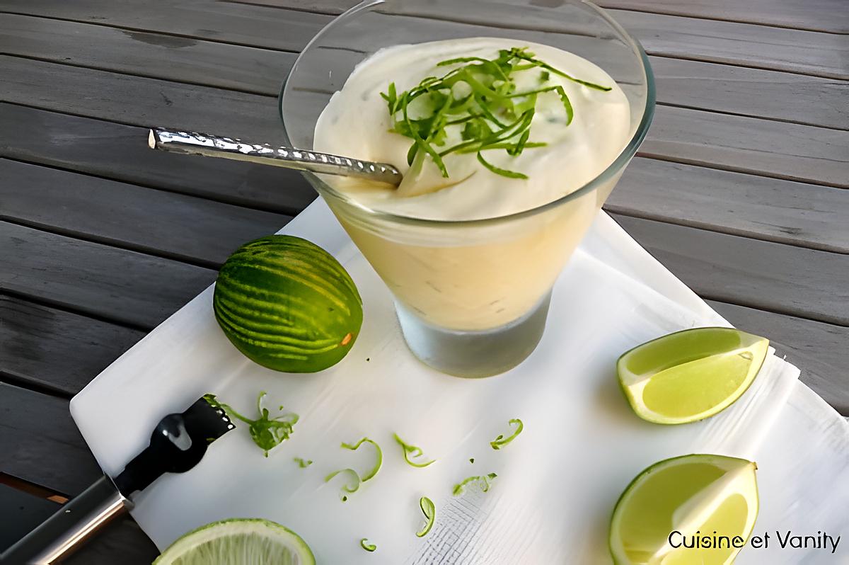 recette Mousse au citron vert